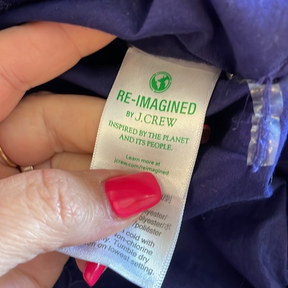 J. CREW ORIGINAL BEACHWEAR beach cover dress Eyelet Ruffled ORGANIC size S - Picture 13 of 15